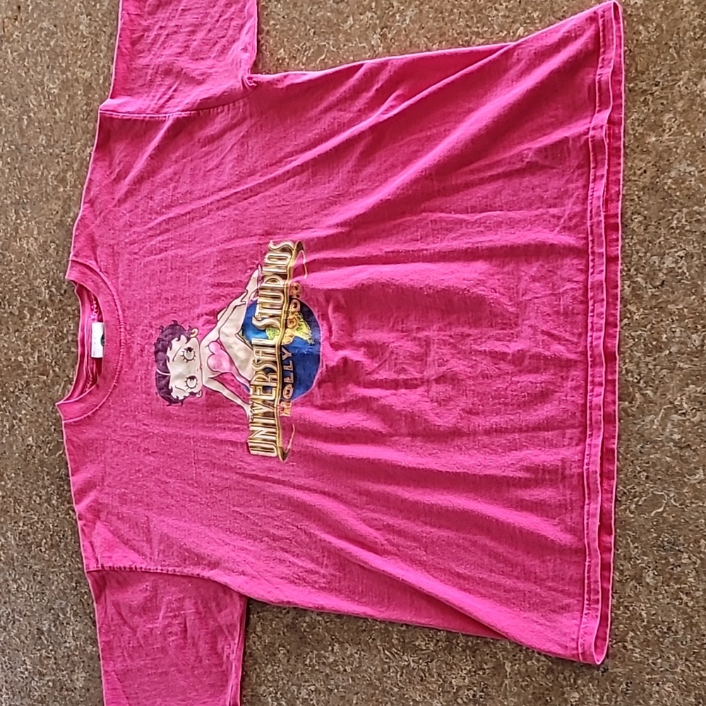 Vintage.  Made in USA. 1996. Universal Studios. Betty Boop. Tee shirt. Size XL.